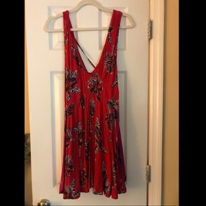 Red Free People Dress